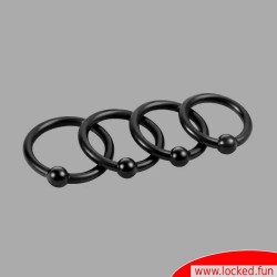 4 Anneaux en silicone pour le gland GlansLock