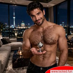 Buttplug lourd en métal 1,1 kg HeavyHitters