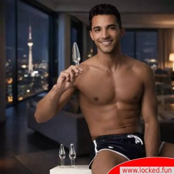 Set de plugs anaux en verre borosilicate Popstars