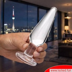 Set de plugs anaux en verre borosilicate Popstars