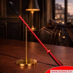 Cravache BDSM en rouge pour les débutants et les pros