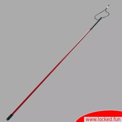 Cravache de luxe BDSM en aluminium - canne Daemonium BDSM