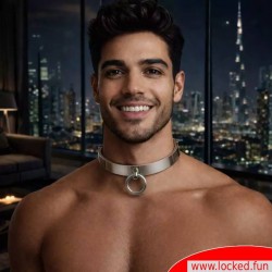 Collier BDSM en acier Style Darby