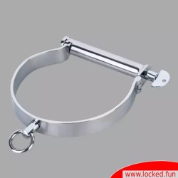 Collier BDSM en acier Style Darby