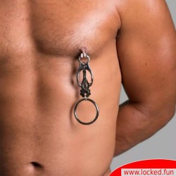 Pinces à tétons à anneau Clover