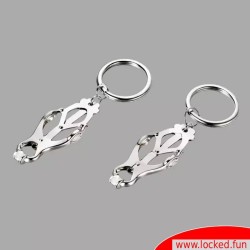 Pinces à tétons à anneau Clover