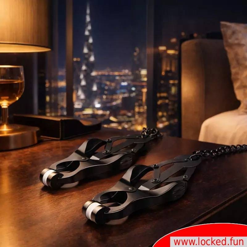 Pinces à tétons japonaises Clover Clamps noires