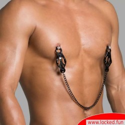 Pinces à tétons japonaises Clover Clamps noires