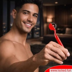 Roulette de Wartenberg rouge du Dr. Sado