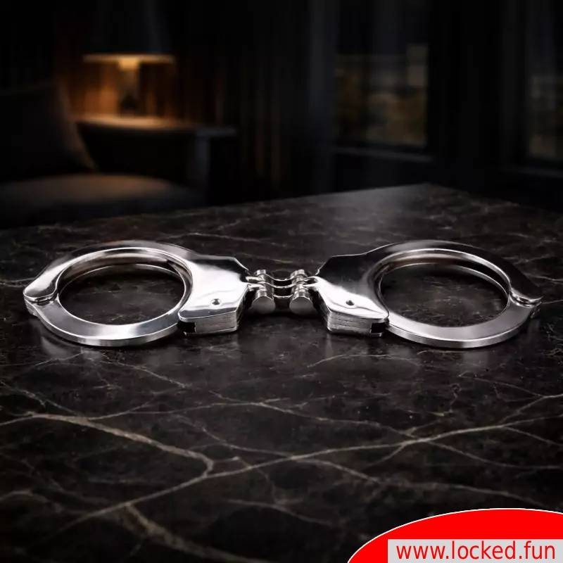 Menottes en inox - Dr. Sado exclusif