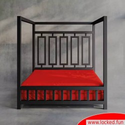 Drap de lit imperméable - rouge Sheets of San Francisco