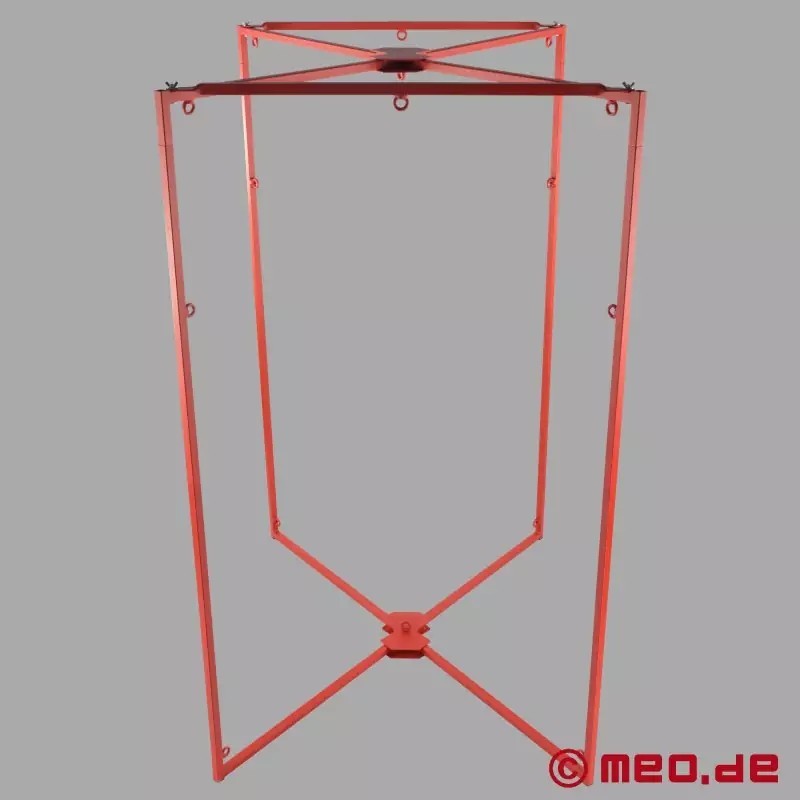 Structure rouge en métal pour sling