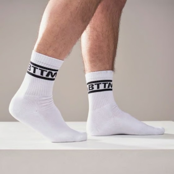 Chaussettes Bottom 2-Pack Blanc