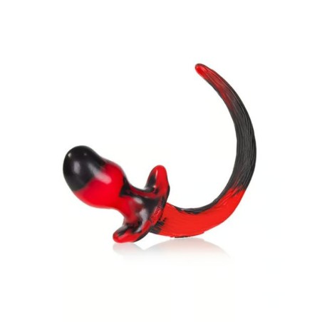 Oxballs BEAGLE Puppy Tail Noir Rouge M