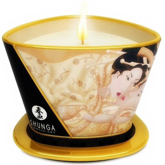 SHUNGA - Bougie de massage vanille