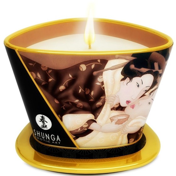 SHUNGA - Bougie de massage chocolat