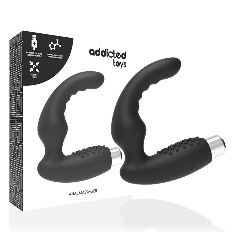 Masseur anal vibrant rechargeable 2 - Addicted Toys