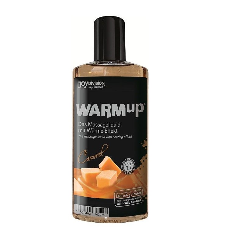 Huile massage caramel - Joydivision Warmup