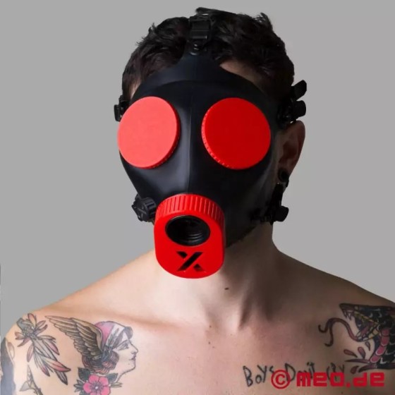 MEO-XTRM - MonsterVision™ - Masque fétiche - rouge