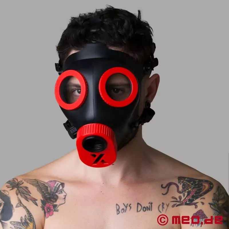 MEO-XTRM - MonsterVision™ - Masque fétiche - rouge