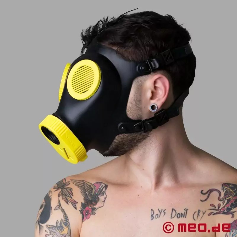 MEO-XTRM - MonsterVision™ - Masque fétiche - Jaune