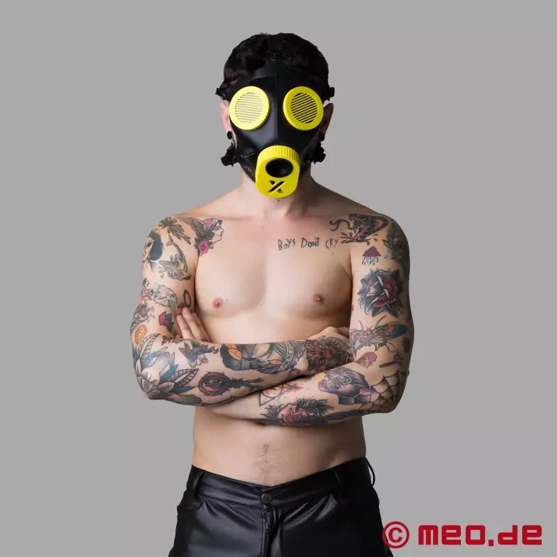 MEO-XTRM - MonsterVision™ - Masque fétiche - Jaune