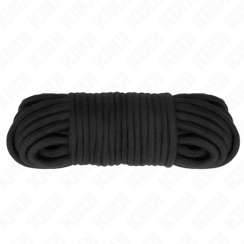 KINK - corde en coton noir 5, 10, 20 m