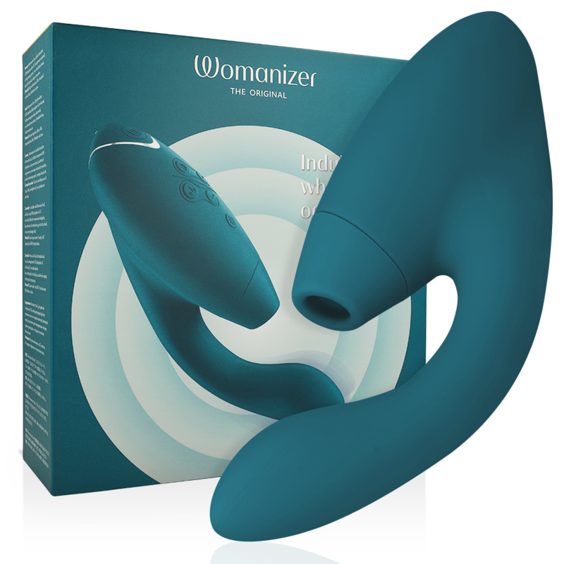 WOMANIZER - DUO 2 STIMULATOR BLEU PÉTROLE