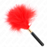 Plumes pour chatouiller rouges KINK