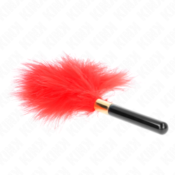 Plumes pour chatouiller rouges KINK