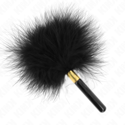 Plumes noires pour chatouiller KINK