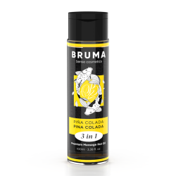 Huile massage effet chaleur Pina Colada- Bruma